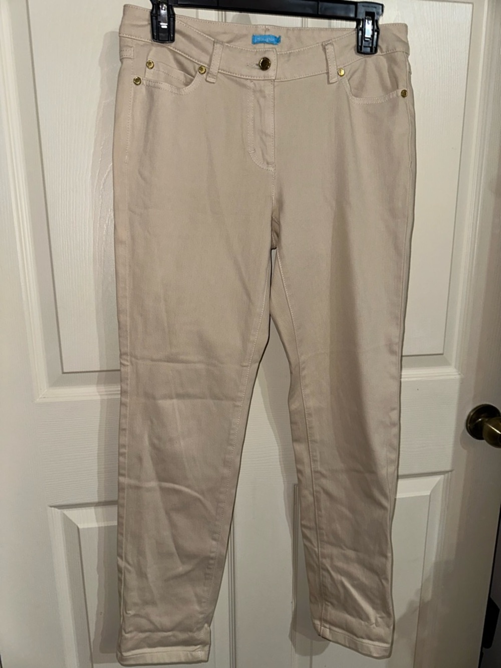 J. McLaughlin Beige Women's straight leg Pants 4 spring office summer